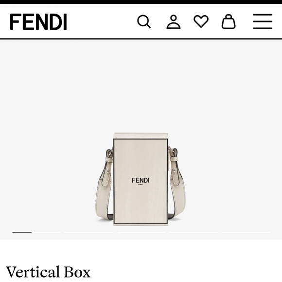 FENDI Bag Runway 2020-2021 Spring collection - vertical leather pink box bag - Picture 15 of 16